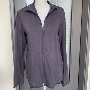 James Perse light zip-up jacket size 1